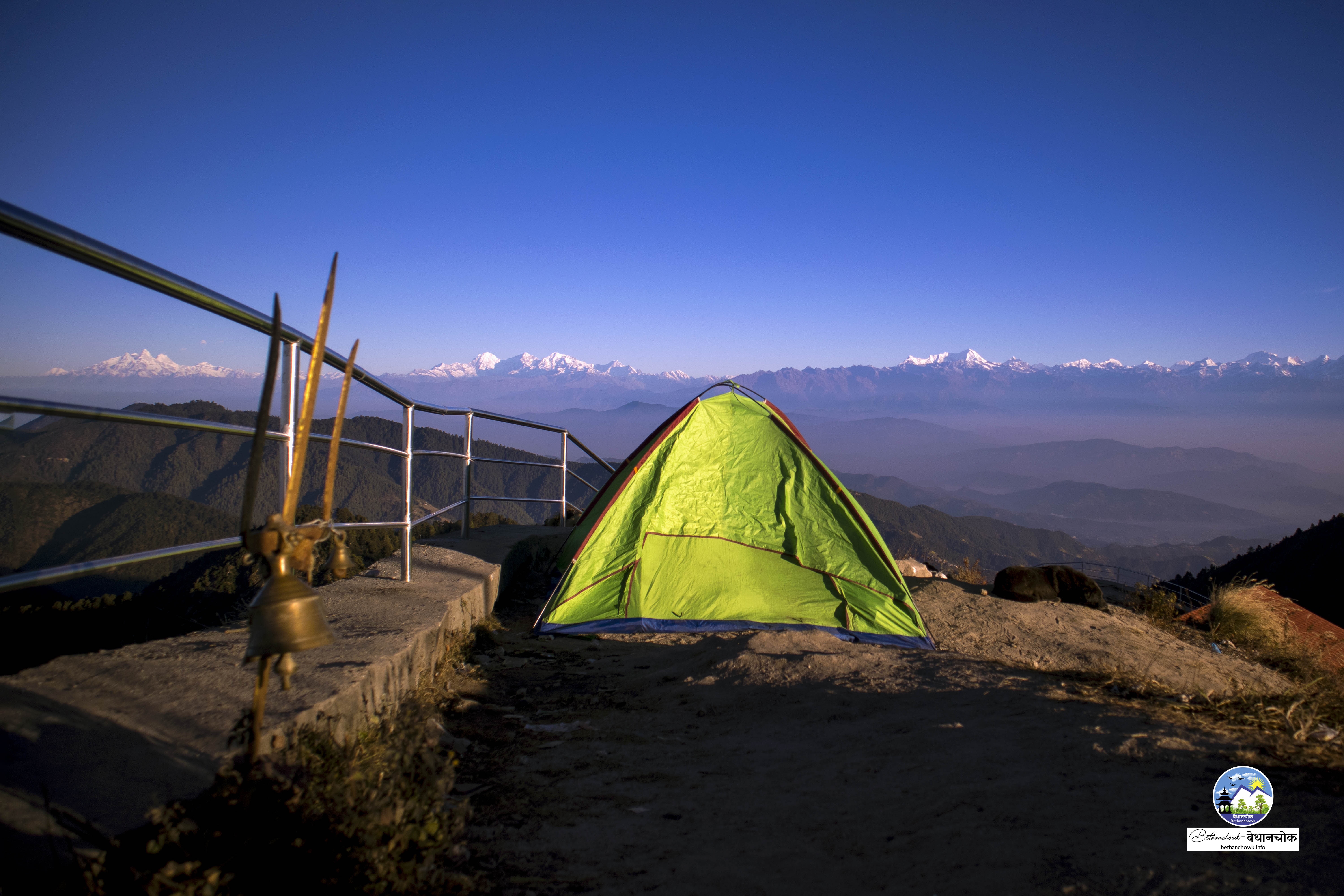 Camping At The Top Of Bethanchowk Height